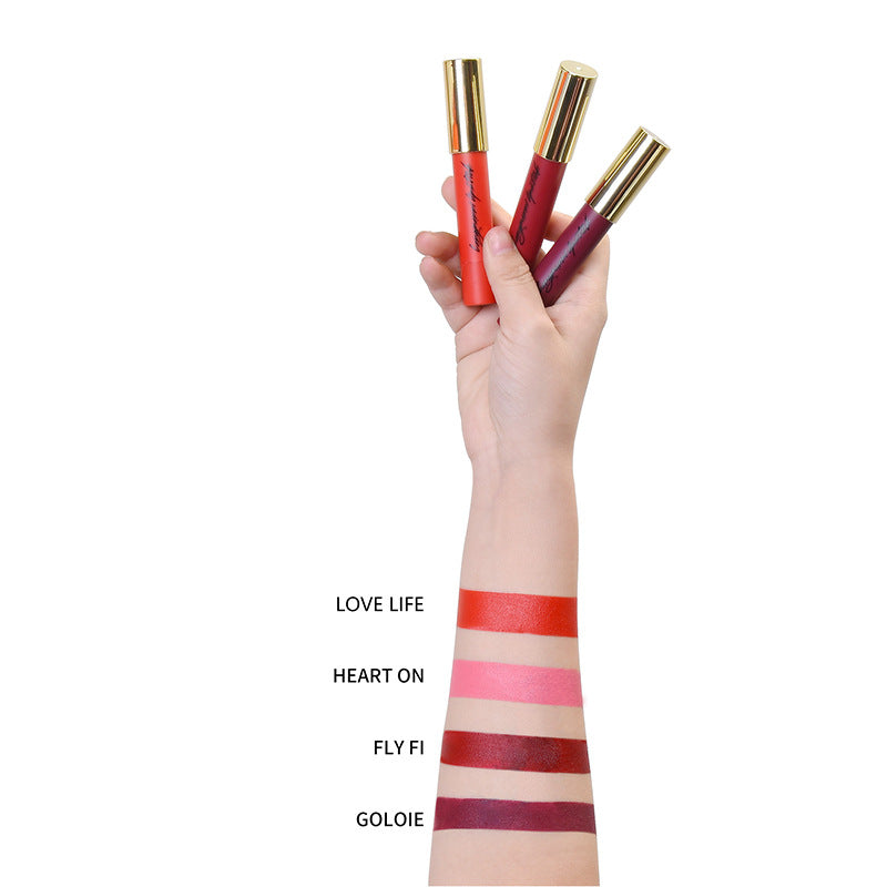 Four Lipstick Set Matte Moisturizing Lipstick Pen Four Lipstick Set Matte Moisturizing Lipstick Pen